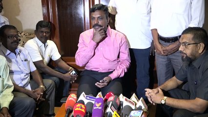 ப சிதம்பரத்தை கைது செய்தது இதற்குத்தான்.. திருமாவளவன் பரபரப்பு பேட்டி-வீடியோ