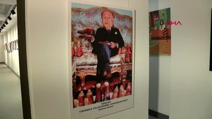 ANTALYA Süleyman Demirel karikatürleri sergisi ziyarete açıldı