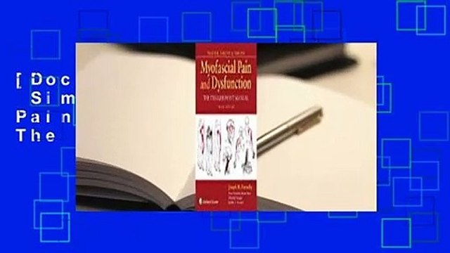 [Doc] Travell, Simons Simons' Myofascial Pain and Dysfunction: The Trigger Point Manual