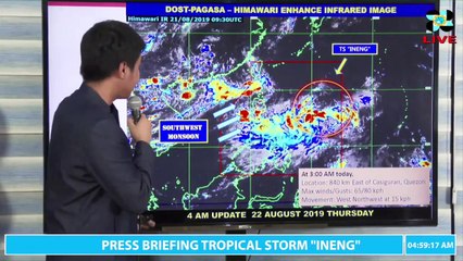 Pagasa ‘Ineng’ maintains strength landfall unlikely