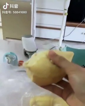 Cette chatte ne sait pas bouder quand on lui donne à manger !