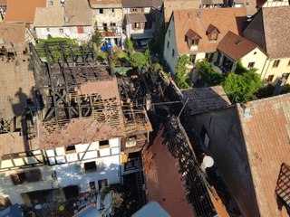 Le point sur l’intervention, au lendemain de l’incendie de Rouffach