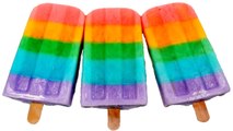 How To Make Colors Milk Popsicles Ice Cream DIY Rainbow Colors Popsicle Recipe