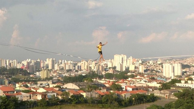 Prise de hauteur pour sensations fortes à São Paulo