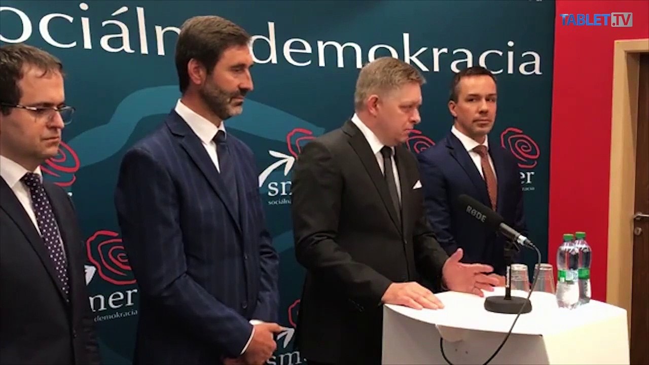 ZÁZNAM: TK predsedu strany Smer-SD Roberta Fica