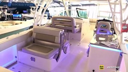 2019 Boston Whaler 320 Vantage Boat - Walkthrough - 2019 Miami Boat Show
