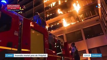 Créteil : incendie mortel près de l'hôpital Henri-Mondor