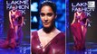 Pregnant Lisa Haydon Stumbles On Ramp At Lakme Fashion Week 2019 Day 2