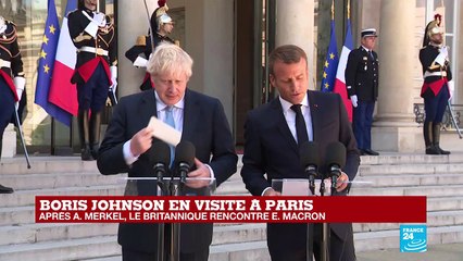 Macron à Johnson : Sur le Brexit, "l'UE se prépare à tous les scénarios, y compris une sortie sans accord"