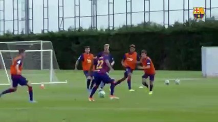 Le tacle glissé de Umtiti ressemble à celui de Ramos face à Semedo de l’année dernière. -