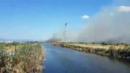 Edremit'te yangın - BALIKESİR