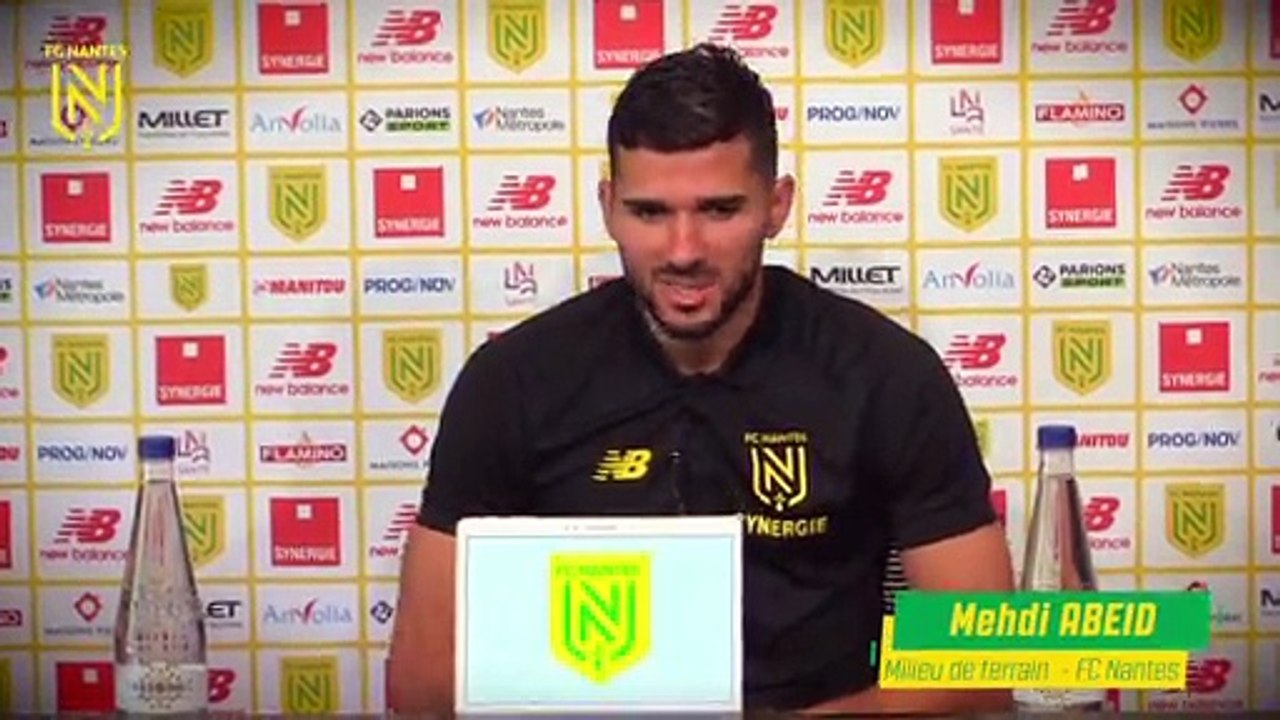 Mehdi Abeid avant Amiens - Nantes