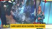 La Victoria: bus interprovincial chocó a seis vehículos estacionados