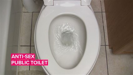 This town isn't a fan of people having sex in public toilets