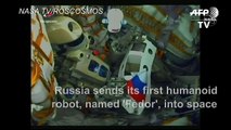 Russia sends 'Fedor' its first humanoid robot into space