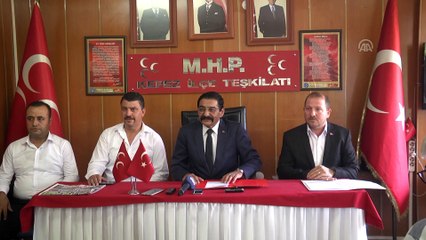 Antalya'da İYİ Parti'den istifa eden 20 kişi MHP'ye geçti