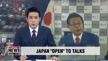 Japan's trade minister says Tokyo open to trade talks with Seoul if 