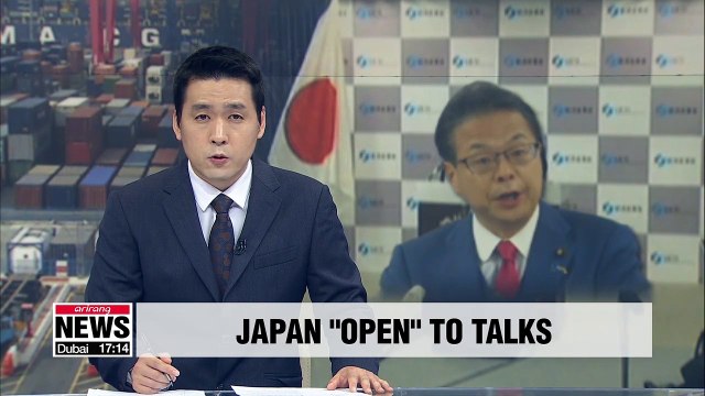Japan's trade minister says Tokyo open to trade talks with Seoul if preconditions are met