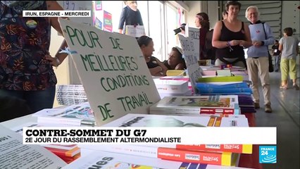 Contre-sommet du G7 : Deuxième jour du rassemblement altermondialiste