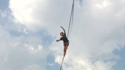 Brazilian slackliners take the thrilling sport to new heights