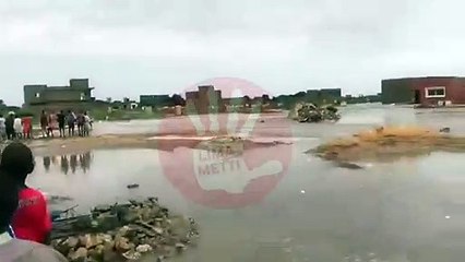 La cité des Akys inondée : Un enfant aurait été emporté par les eaux