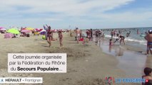 40e Journée des Oubliés des Vacances à Frontignan avec le secours populaire