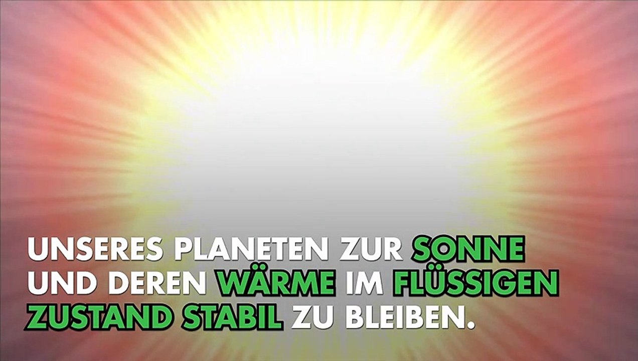 Welchen Zustand hat Wasser im Weltall?