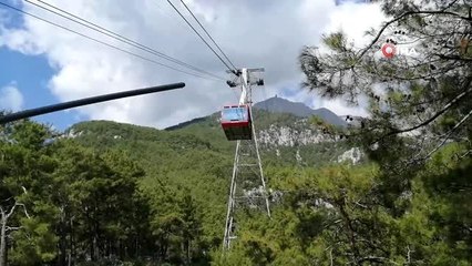 Antalya'da bulutların üzerine yolculuk
