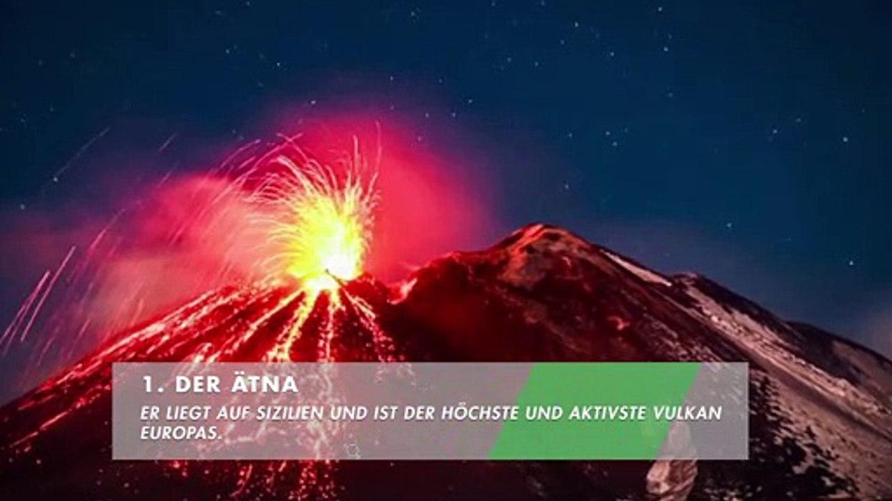 Die schönsten Vulkane der Welt