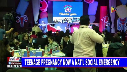 Teenage pregnancy now a nat'l social emergency