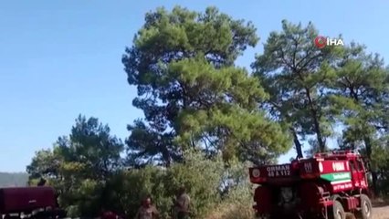 Marmaris'te aynı bölgede 3 günde 3 orman yangını