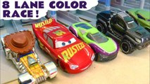 Disney Pixar Cars 3 Lightning McQueen vs Hot Wheels Toy Story 4 and Marvel Avengers 4 Superheroes in this Family Friendly Full Episode English