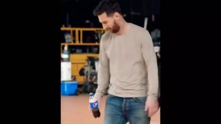 Lionel Messi Pepsi Bottle Flipping Challenge 2019  Messiah 10