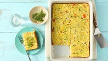 How to make Zucchini Corn and Egg Casserole