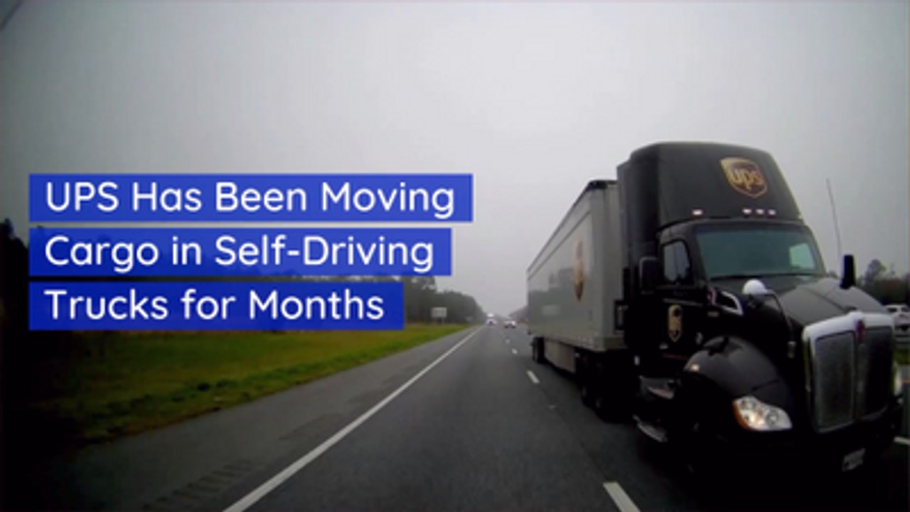 UPS Is Normalizing Autonomy On The Road