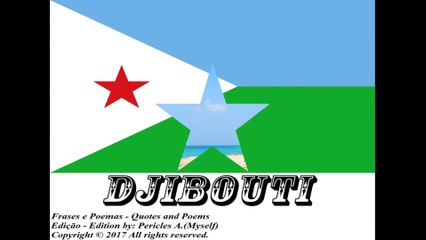 Bandeiras e fotos dos países do mundo: Djibouti [Frases e Poemas]