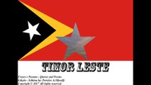 Bandeiras e fotos dos países do mundo: Timor Leste [Frases e Poemas]