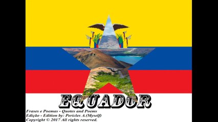 Bandeiras e fotos dos países do mundo: Equador [Frases e Poemas]