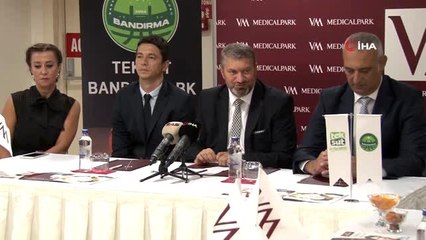 Teksüt Bandırma BK'nın sağlık sponsoru VM Medical Park Bursa oldu
