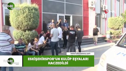 Eskişehirspor'un kulüp eşyaları haczedildi