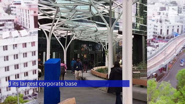 Amazon Opens Its Largest Office to Date in India