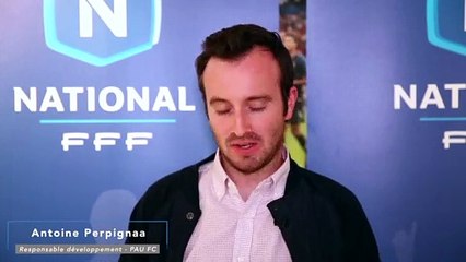 Pau FC Antoine Perpignaa "Viser la première partie de tableau"