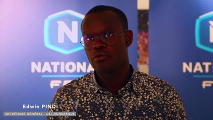 USL Dunkerque Edwin Pindi "Jamais de saison tranquille en National"