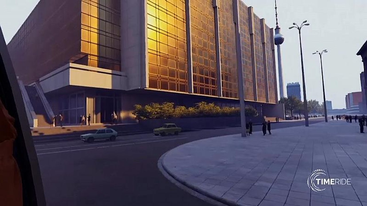 Berlin: Mauer ist - virtuell - wieder auferstanden