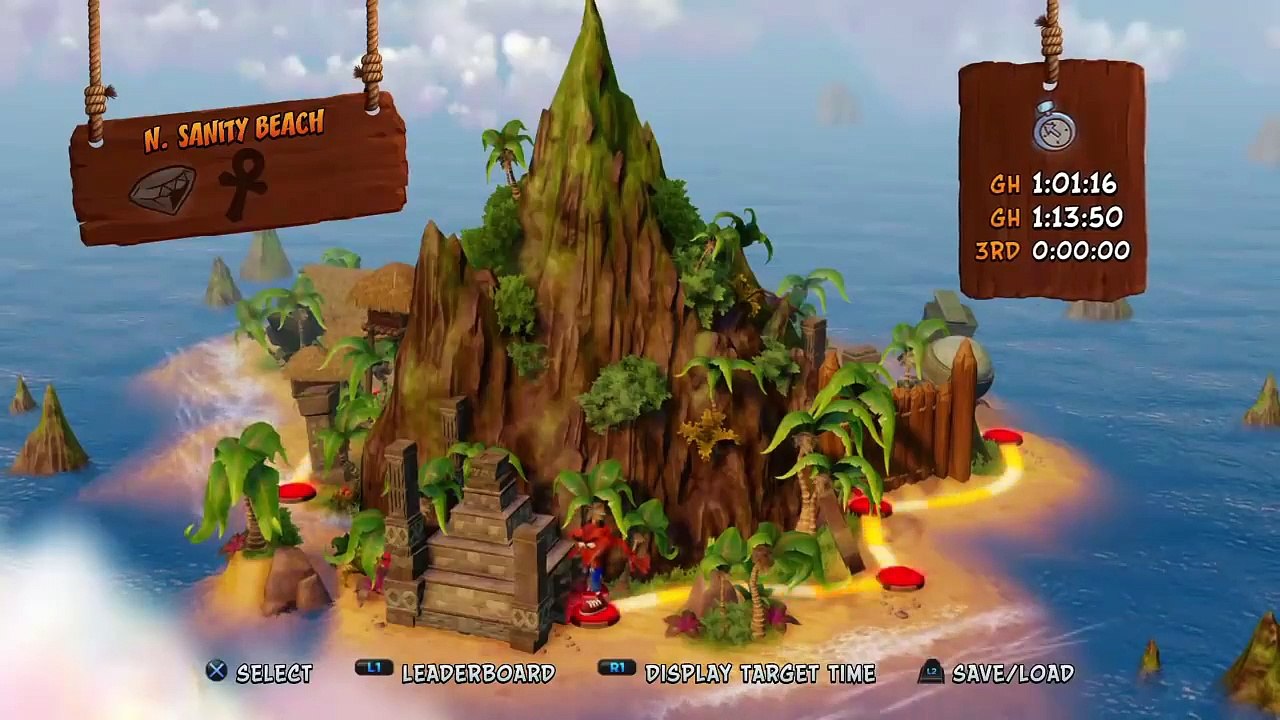 Who can collect the most boxes playing Crash Bandicoot in the desert