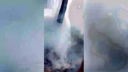 Orman yangınını vatandaşlar söndürdü