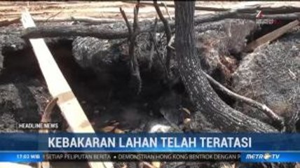 Kebakaran Lahan di Palangka Raya Berhasil Dipadamkan