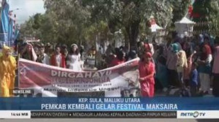 Kemeriahan Festival Maksaira 2019 di Maluku Utara