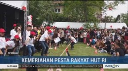 Kemeriahan Pesta Rakyat HUT ke-74 RI di Jerman dan Italia