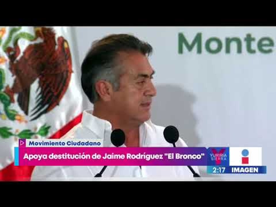 Samuel García lanza petición para destituir de su cargo a "El Bronco" |Noticias con Yuriria Sierra